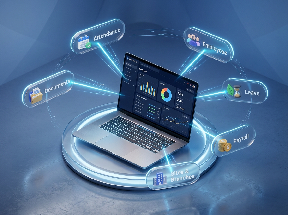 Central Control Hub Laptop